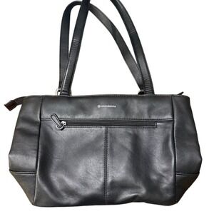 Giani Bernini Nappa Classic Leather Tote‎ - Black